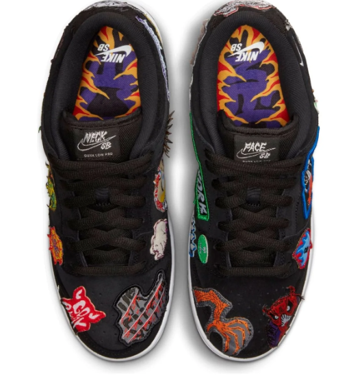 Nike SB x Neckface Dunk Low Pro – Black | DQ4488-001