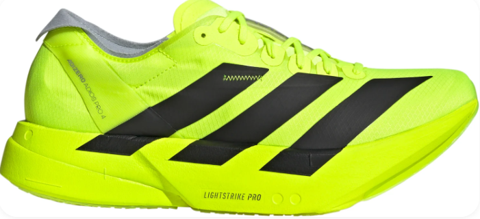 adidas Adizero Adios Pro 4 Running Shoes – Yellow