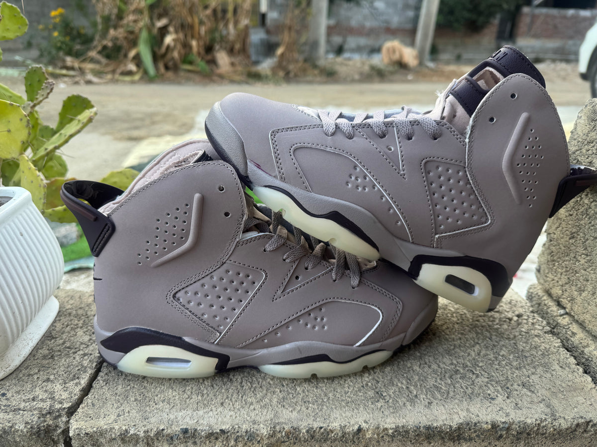 Air Jordan 6 Grey Sneakers | Slate Dialogue
