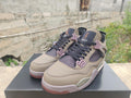 Air Jordan 4 Roasted Earth Sneakers - Coffee Brown