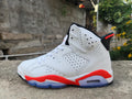 Air Jordan 6 Retro "White Infrared Black" Sneakers – CT8529-105