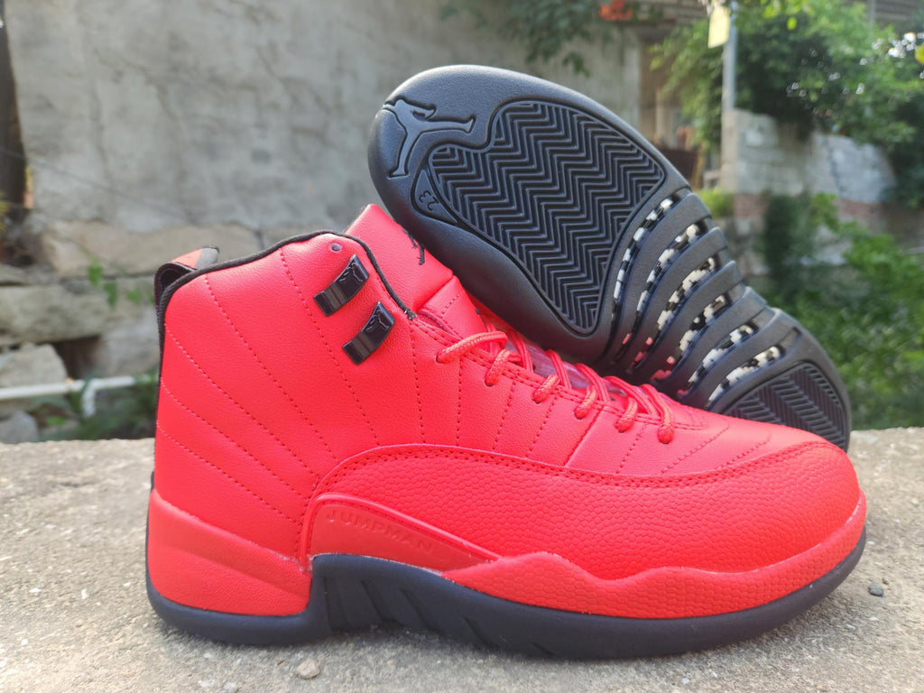 Air Jordan 12 Retro Nightfire Sneakers - Black/Red