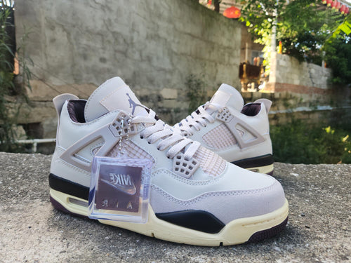 A Ma Maniére x Air Jordan 4 Sneakers – Brown Pink