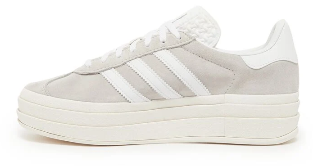adidas Gazelle Bold Women's Sneakers – Grey White | HQ6893
