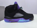 Air Jordan 5 Black Grape Sneakers | Grape Nocturne