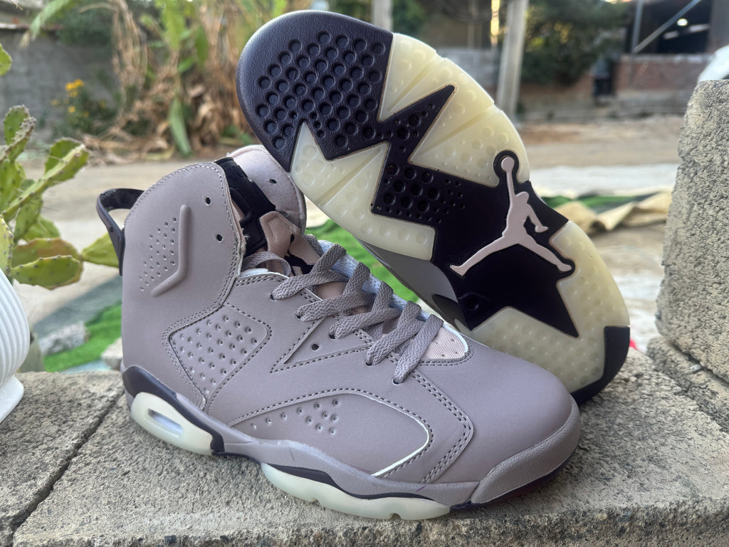 Air Jordan 6 Grey Sneakers | Slate Dialogue