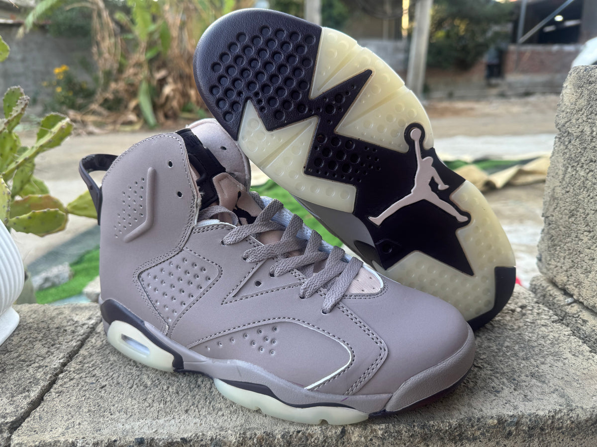 Air Jordan 6 Grey Sneakers | Slate Dialogue