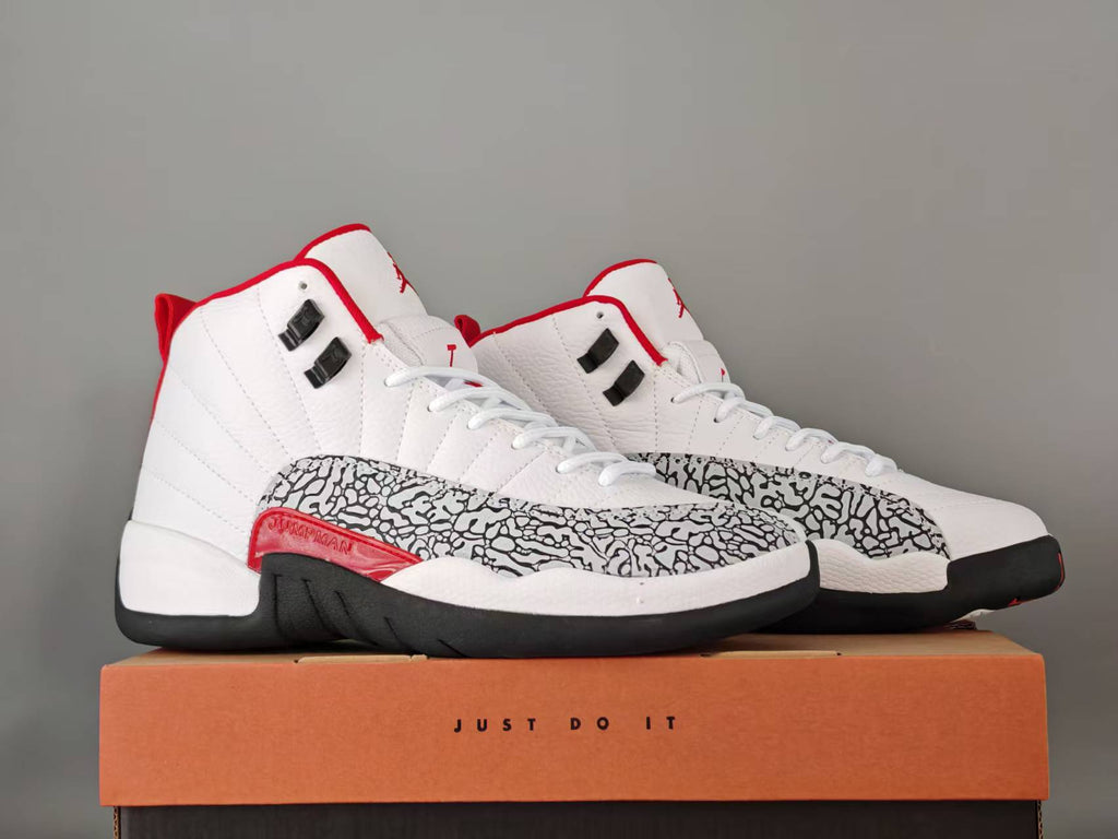 Air Jordan 12 Retro Scarlet Contour Sneakers - CT8013-116