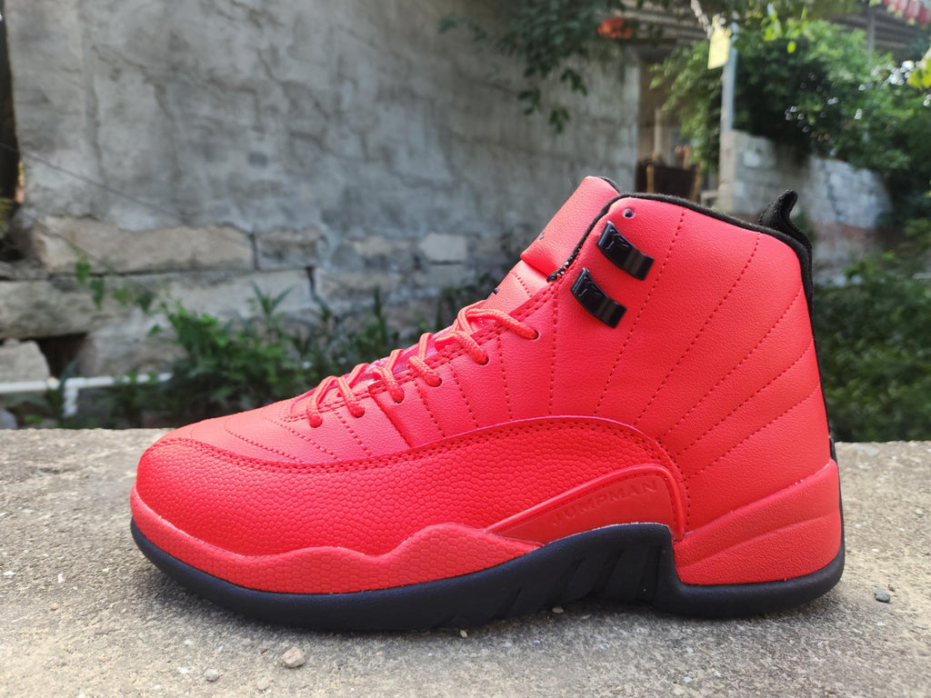 Air Jordan 12 Retro Nightfire Sneakers - Black/Red