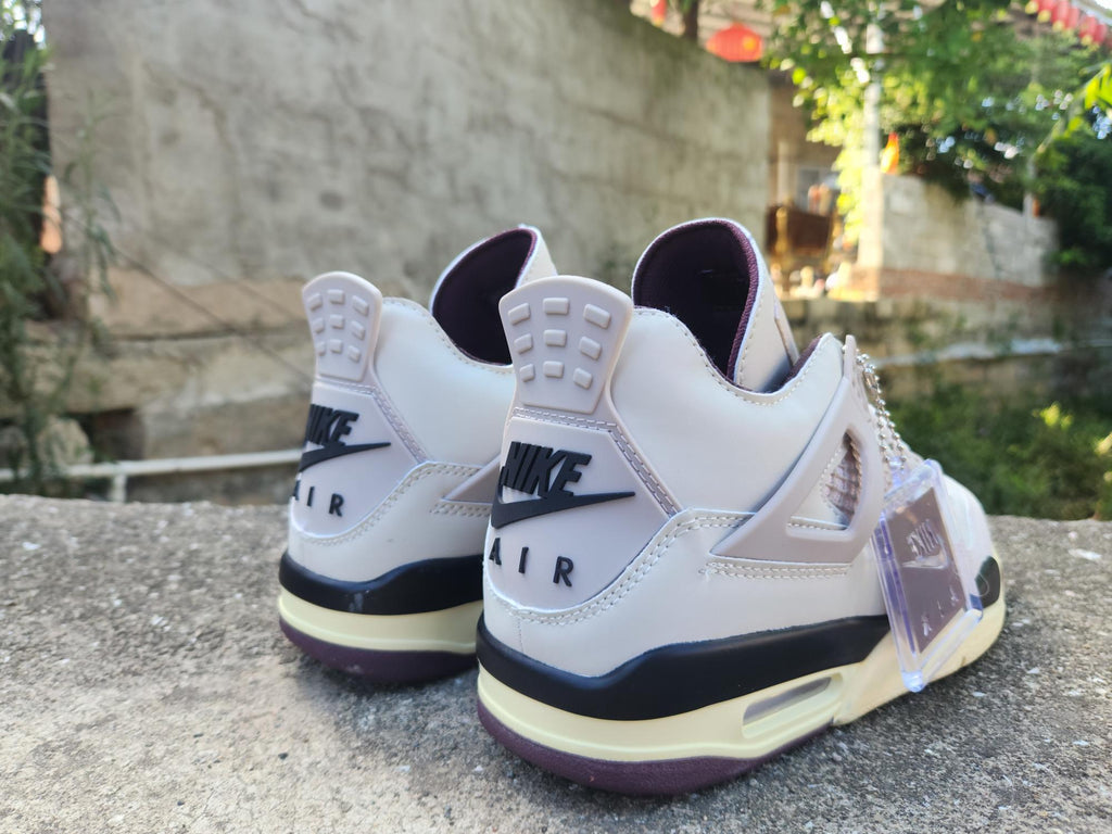 A Ma Maniére x Air Jordan 4 Sneakers – Brown Pink