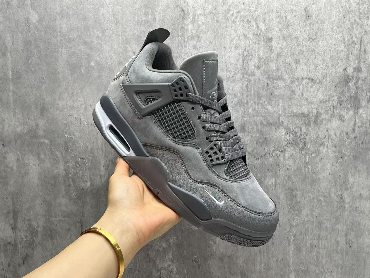 Air Jordan 4 Retro Sneakers – Cool Grey