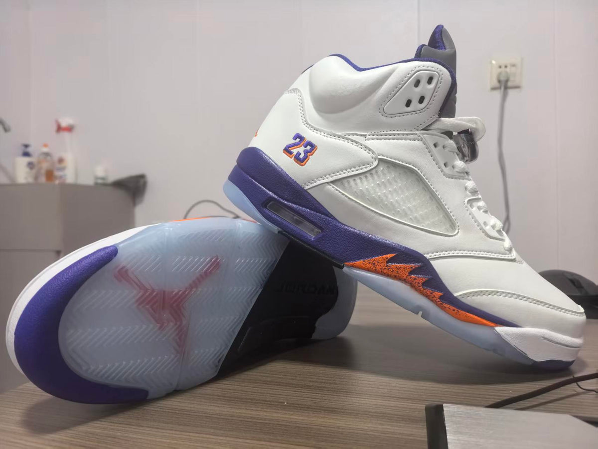 Air Jordan 5 Phoenix Suns Sneakers | Desert Overture