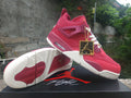 Air Jordan 4 Retro "Red Purple Gold" Sneakers