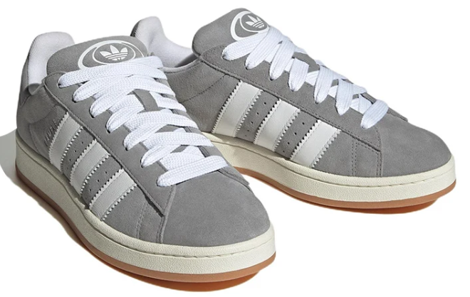 adidas Campus 00s Sneakers – Grey White | HQ8707