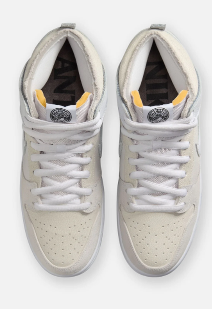 Nike SB x Anti-Hero Dunk High Sneakers – White Black
