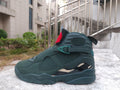 Air Jordan 8 "Green Gold Black Red" Sneakers