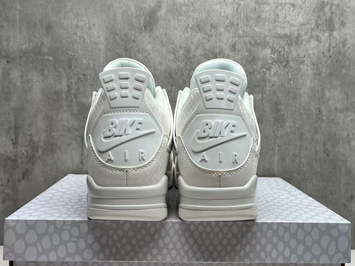 Air Jordan 4 Retro "White Mamba" Sneakers