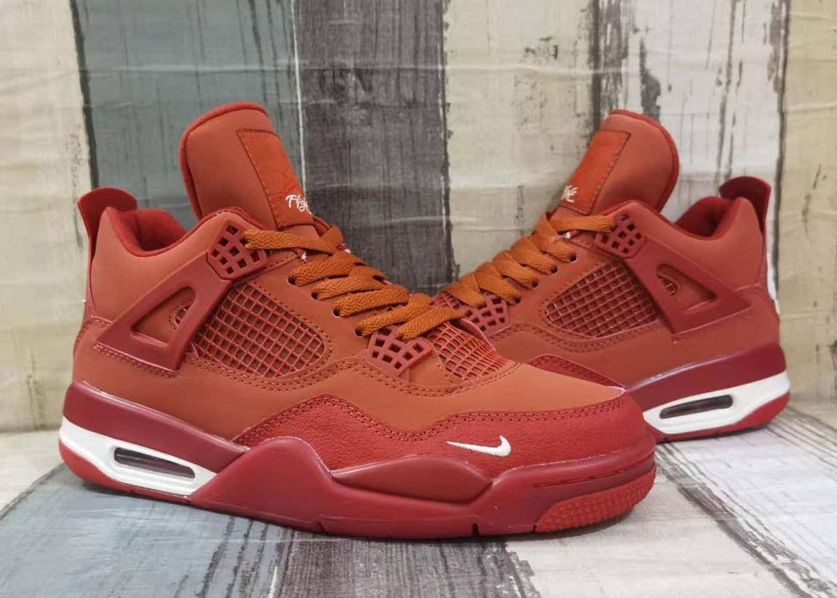 Air Jordan 4 Retro Sneakers – Brick-by-Brick