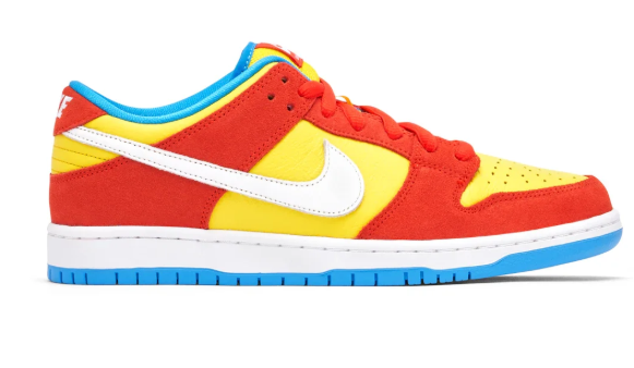Nike SB Dunk Low Pro Sneakers – Bart Simpson