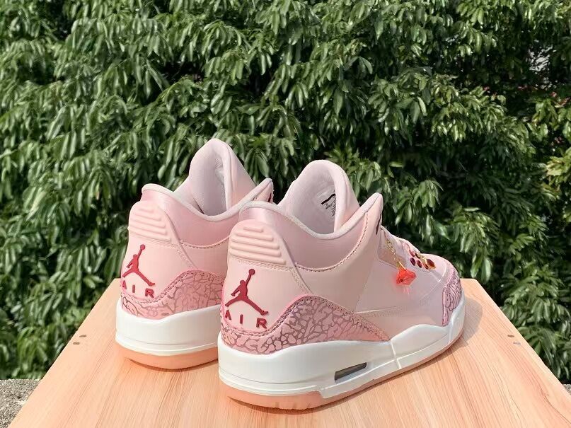 Air Jordan 3 Retro Sneakers – Pink Regular Batch