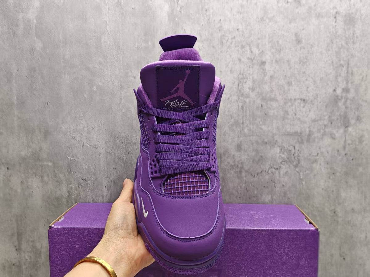 Air Jordan 4 Retro Sneakers – Canyon Purple