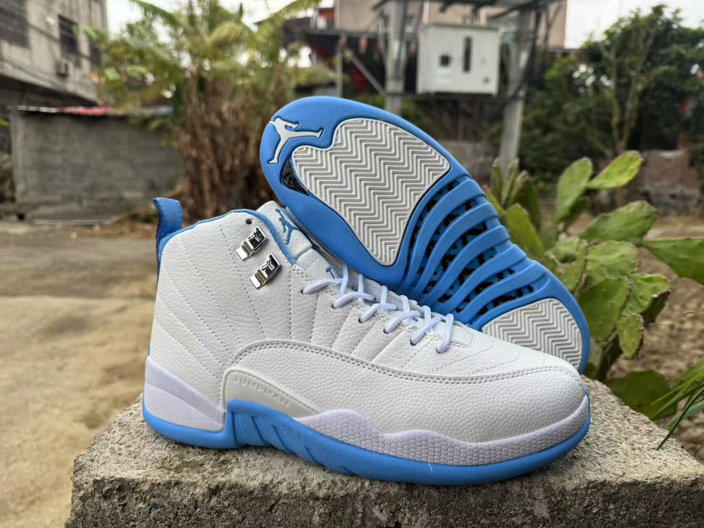 Air Jordan 12 Retro Jade Reverie - White/Jade, Restored Version, Regular Batch