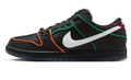 Nike SB Dunk Low Pro QS – Black White Challenge Red