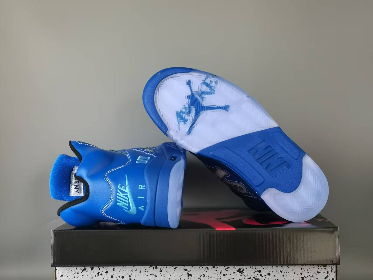 Air Jordan 5 Retro "NY Arctic Blue" Sneakers