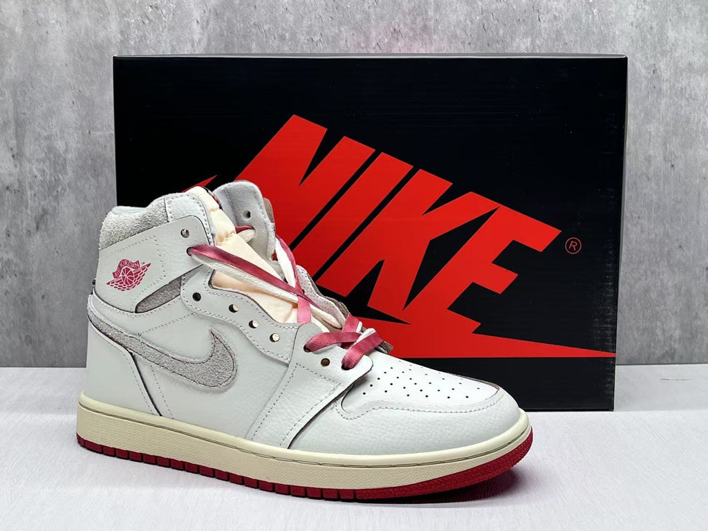 Air Jordan 1 Retro Cinnabar Emberline Leather Sneakers