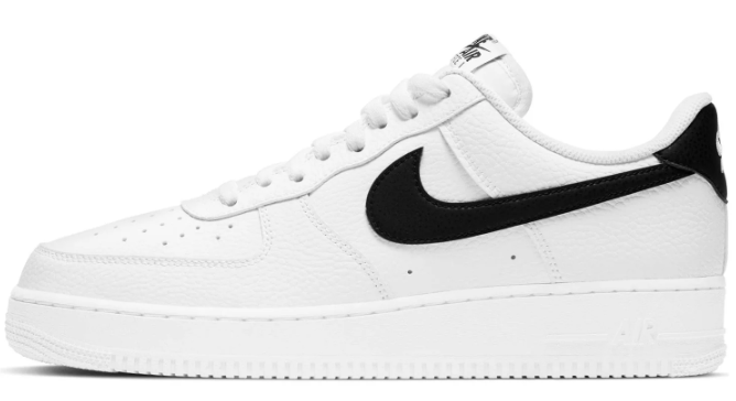 Nike Air Force 1 '07 White/Black | Monochrome Shift