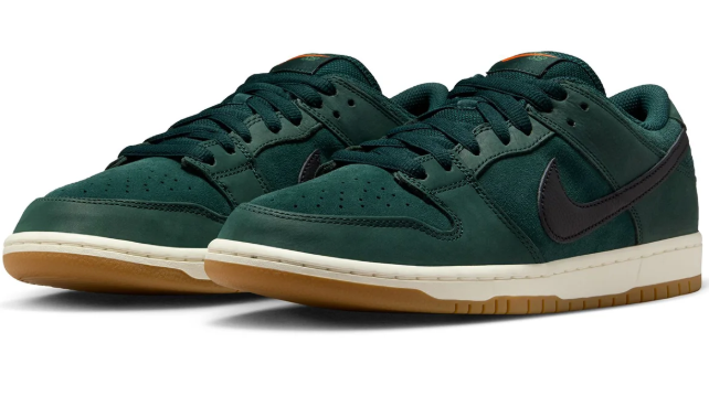 Nike SB Dunk Low Orange Label Sneakers – Deep Fir
