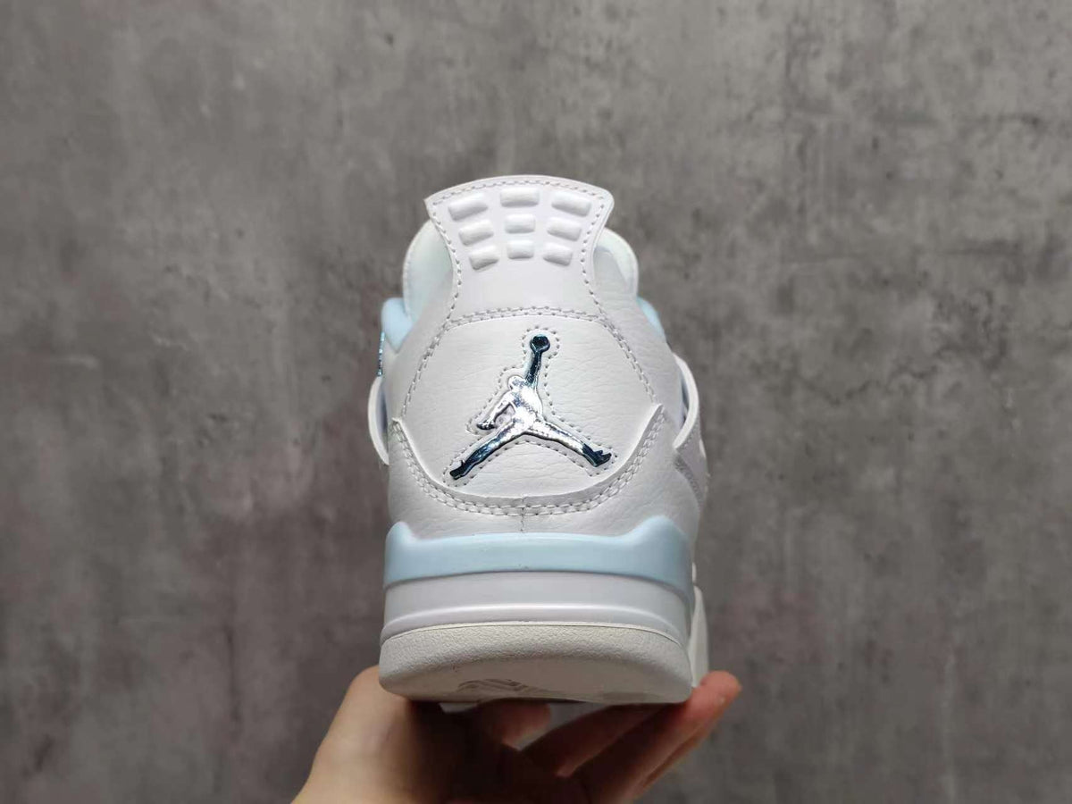 Air Jordan 4 Blue Buckle Sneakers | Azure Signal