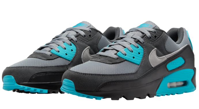 Nike Air Max 90 Sneakers – Cool Grey Dusty Cactus Black | DM0029-013