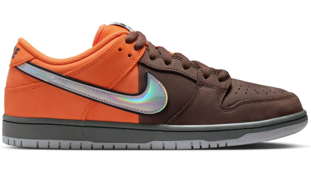 Nike SB Dunk Low Pro Muni Fast Pass – Safety Orange Wolf Grey Baroque Brown