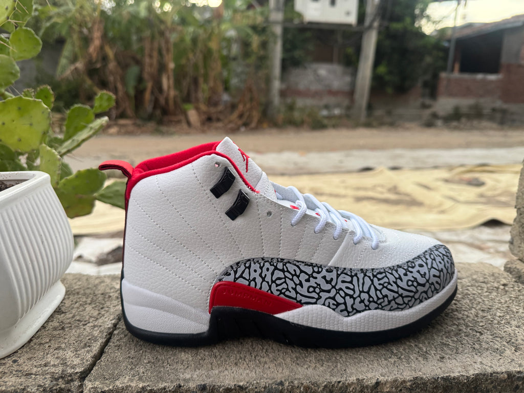Air Jordan 12 Retro Urban Bloom Floral Sneakers - White/Black/Multi
