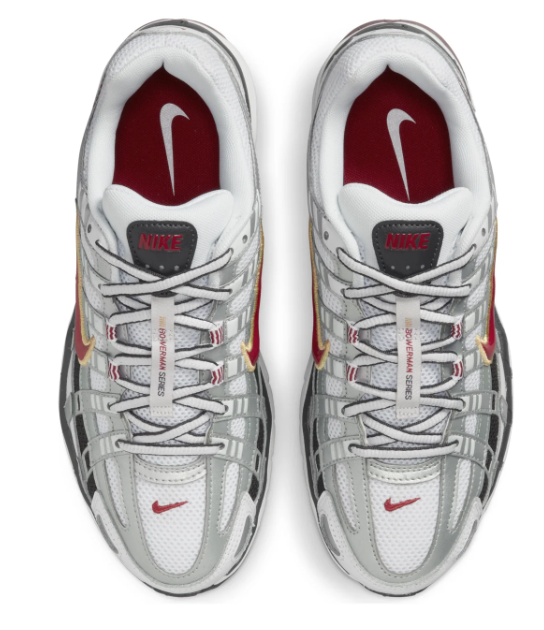 Nike P-6000 CNPT Women's Sneakers – Metallic Silver Red | BV1021-101
