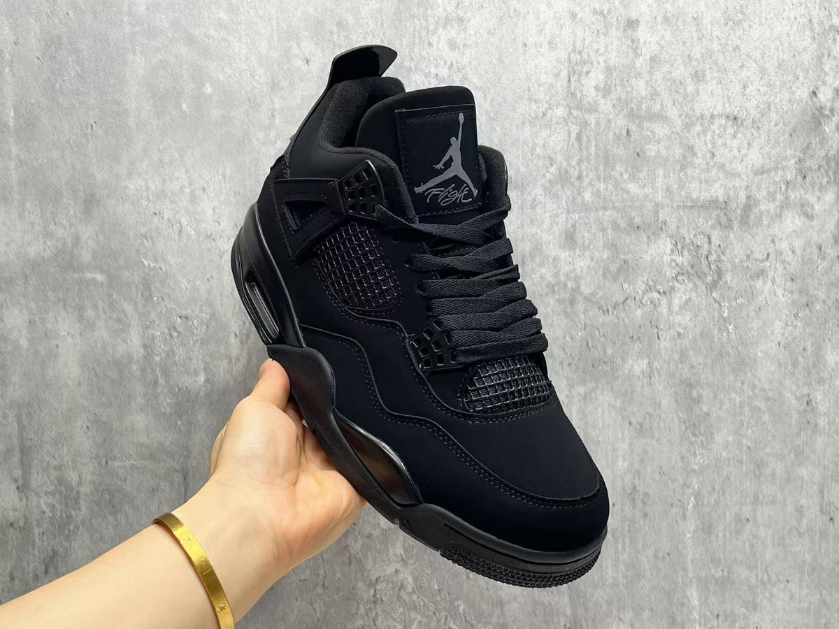 Air Jordan 4 Retro Black Cat Sneakers | Shadow Current