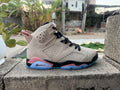 Air Jordan 6 Cream/Green Sneakers | Verdant Pause