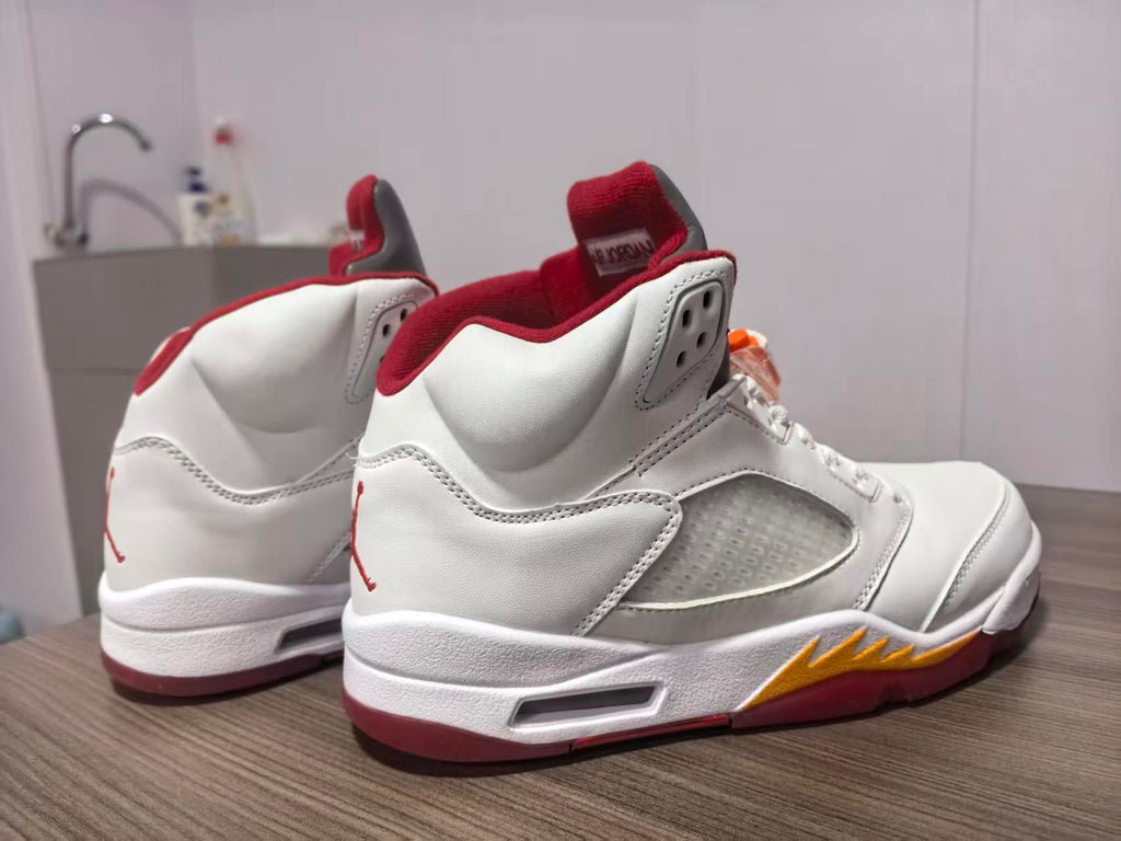 Air Jordan 5 Sunset Orange Sneakers | Sundown Frequency
