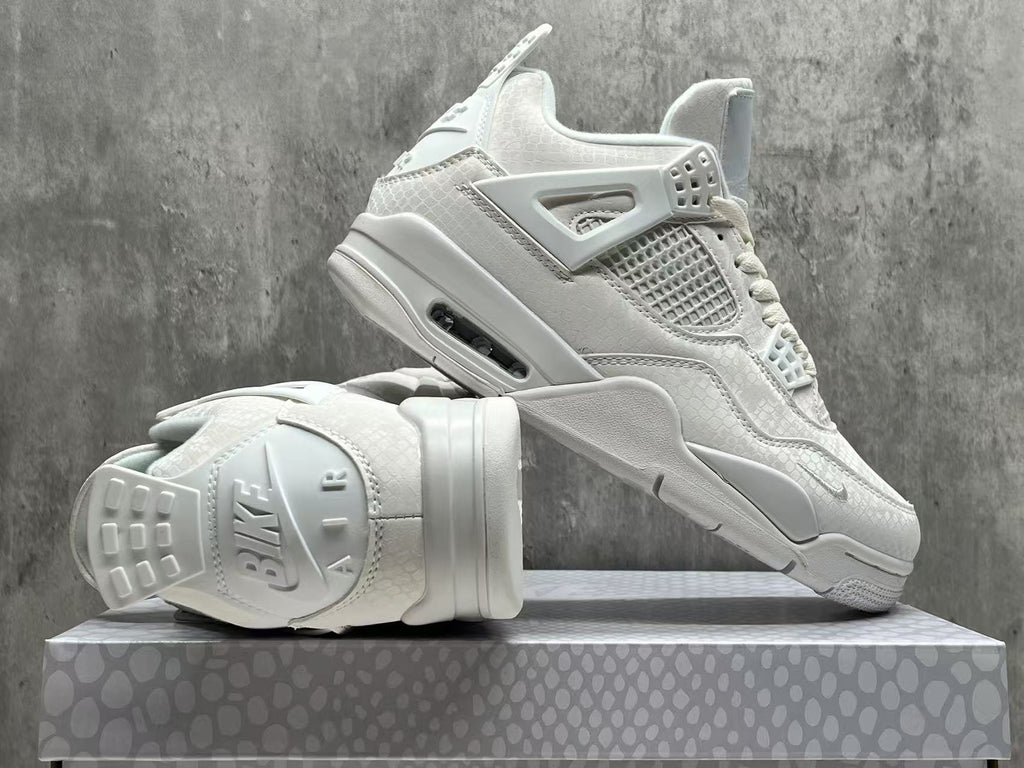 Air Jordan 4 Retro "White Mamba" Sneakers