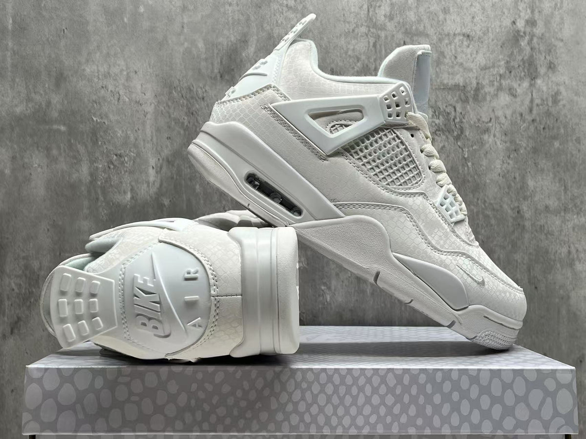 Air Jordan 4 Retro "White Mamba" Sneakers