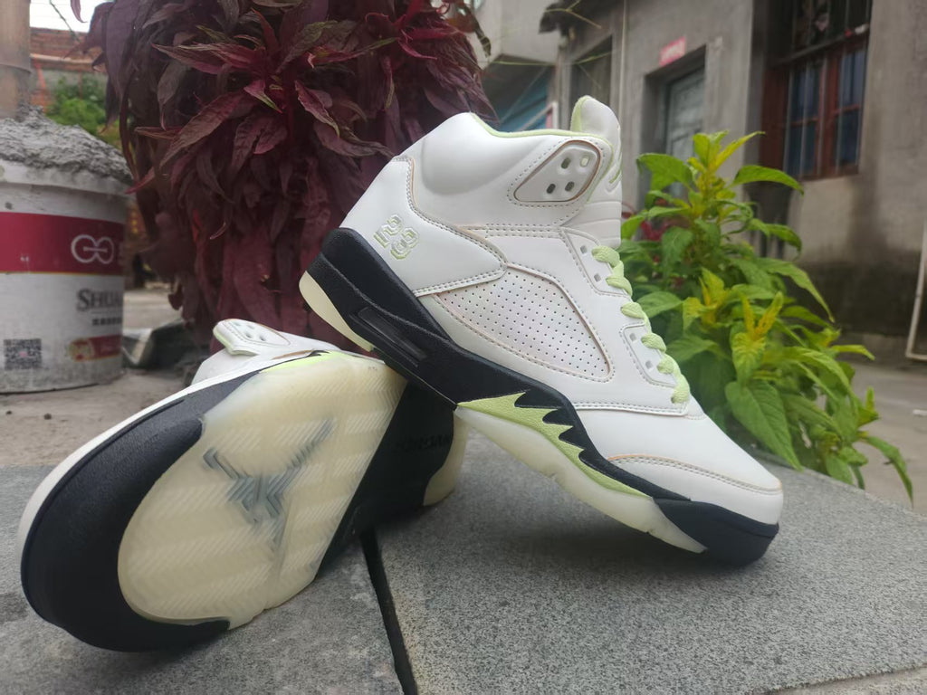 Air Jordan 5 Retro "Pale Green" Sneakers – Regular Grade