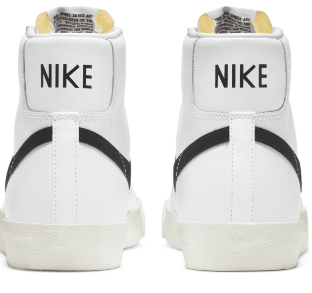 Nike Blazer Mid '77 Vintage – White Black | BQ6806-100