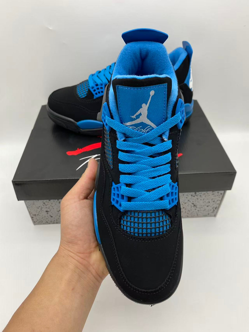 Air Jordan 4 Gamma Blue Sneakers | Gamma Current