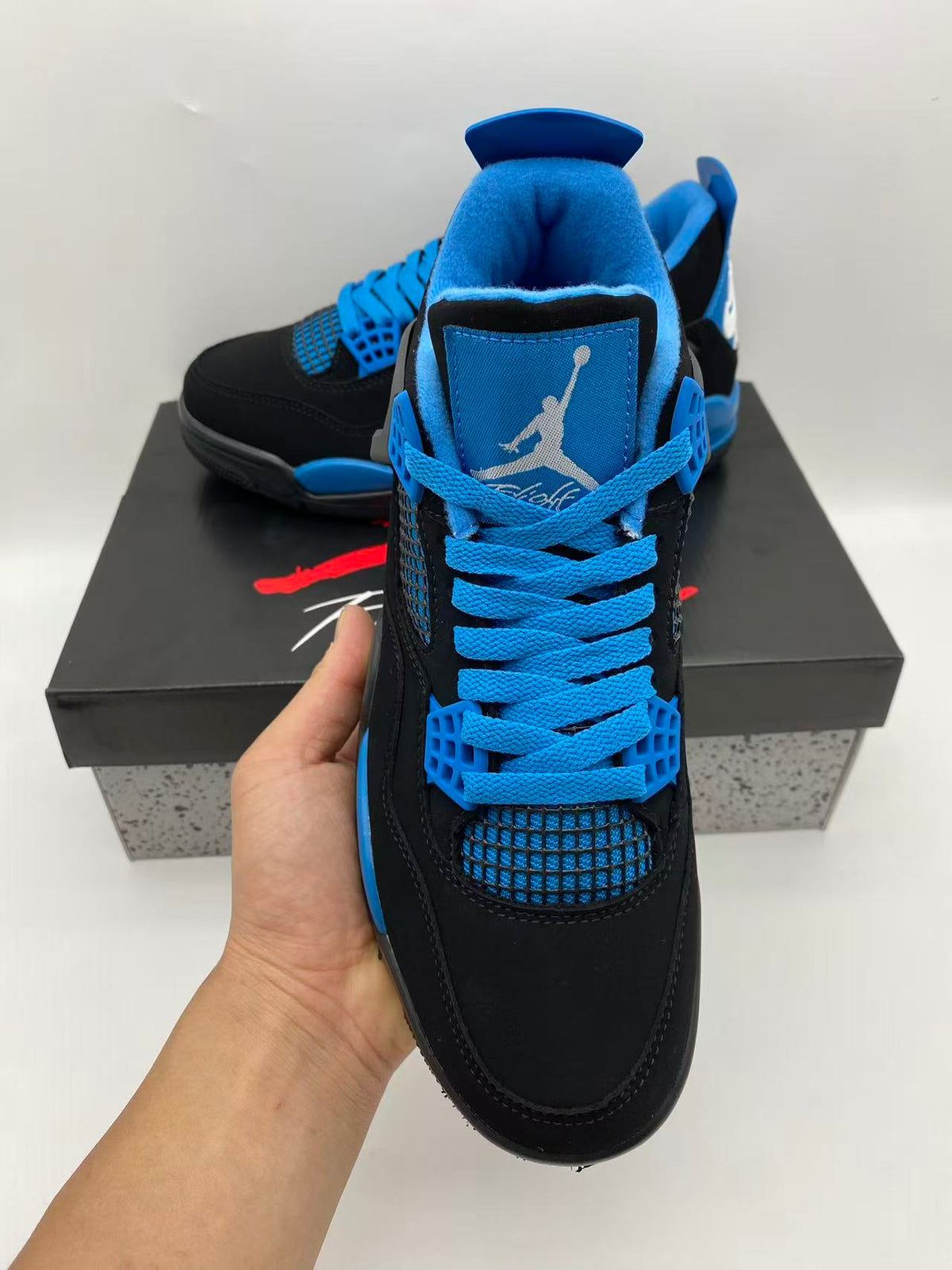 Air Jordan 4 Gamma Blue Sneakers | Gamma Current
