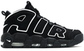 Nike Air More Uptempo Sneakers – Black White | 414962-00