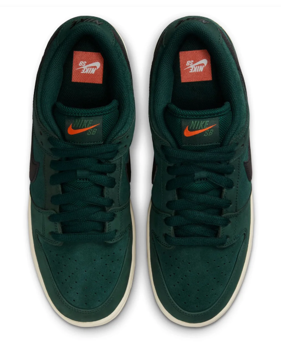 Nike SB Dunk Low Orange Label Sneakers – Deep Fir