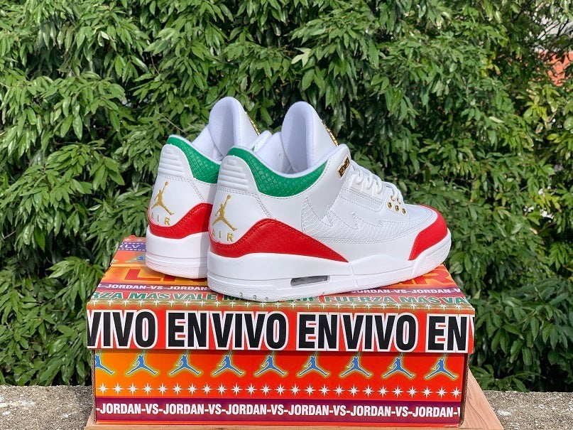 Air Jordan 3 Sneakers – MeicoEI Vuelo