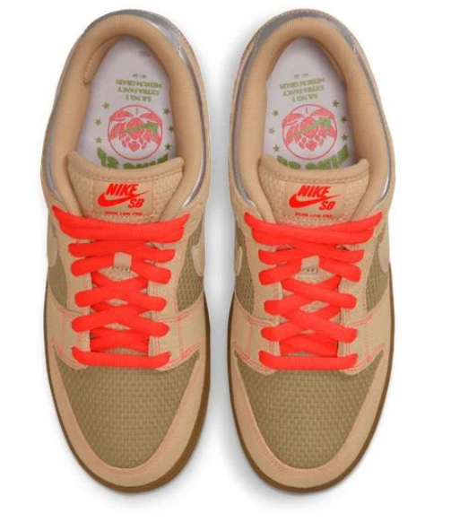 Nike SB Dunk Low Pro Canvas Som Tum – Vachetta Tan Parachute Beige