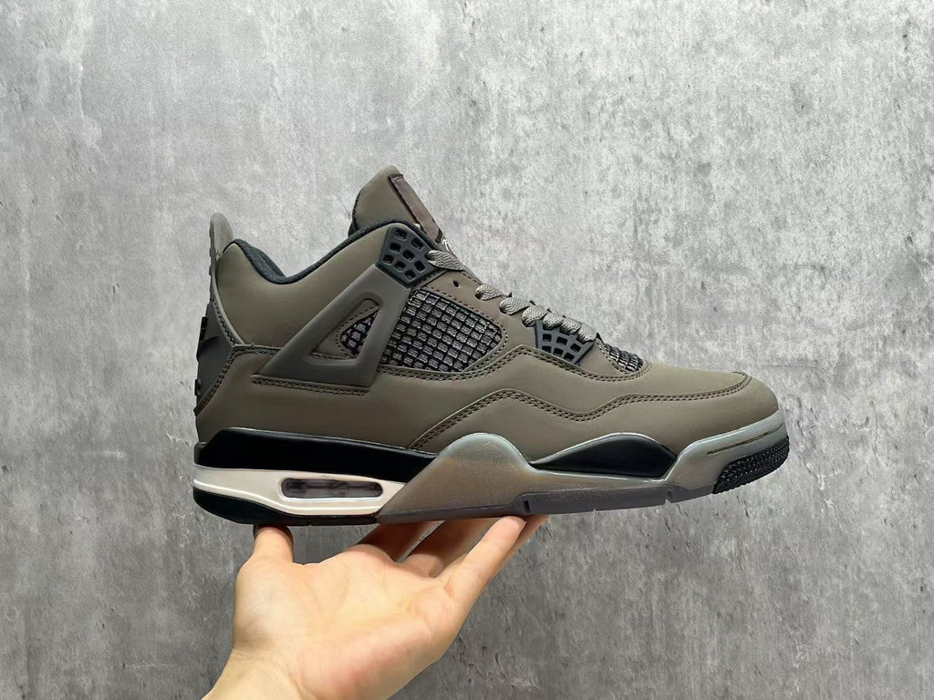 Air Jordan 4 Retro Cave-Stone Sneakers | Strata Echo